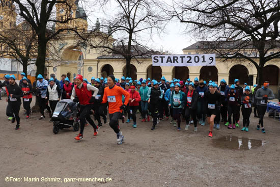 Start Neujahrslauf 2018 (Foto: Martin Schmitz)